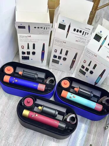 купить очиститель воздуха бишкек: Мультистайлер Dyson, Керамикалык-турмалин, 190 - 210 °С, Түздөө үчүн, Насадка-спираль, Толкундуу жасалга үчүн