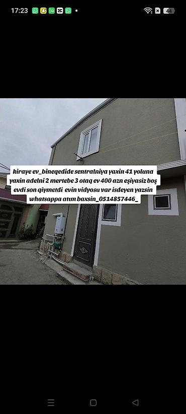 100 kv. m, 3 otaqlı, Kombi, Qaz, İşıq lalafo.az -da 100 kv. m, 3 otaqlı, Kombi, Qaz, İşıq