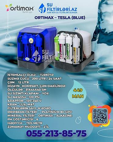 ortimax su filteri: ORTİMAX məişət su filtrləri. Çatdırılma və quraşdırılma pulsuz — 2