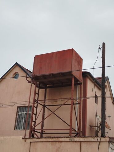 бак из нержавейки: Bak, Metal, 5000 l l, İşlənmiş, Ünvandan götürmə