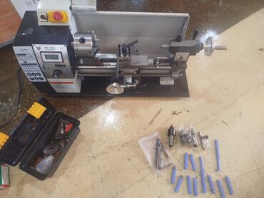 Metal dəzgahları: BENCH LATHE – TURNER Vario dəzgah Model seçimləri: - TURNER 210x400 — 9