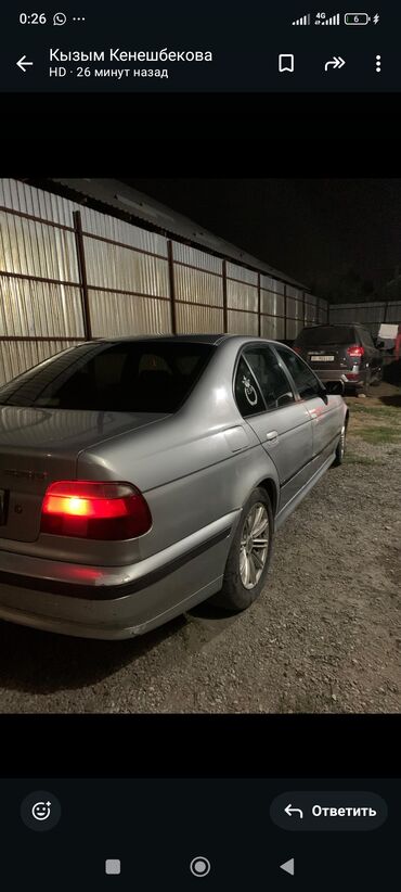 обмен на частный дом: BMW 5 Series (E39) седан, серебристый цвет. Основное: - Кузов: седан