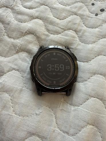 galaxy fit 3: Умные часы Garmin Fenix 7X в черном цвете с металлическим браслетом — 5