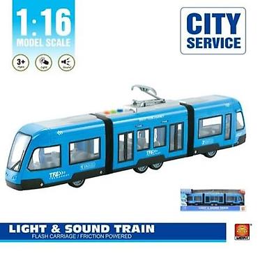sat citizen: Tramvaj sa zvukom i svetlom 1:16 – WY930B Realistična maketa gradskog — 1