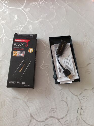 Manometers: Creative Sound Blaster Play! 3 – Hi-Resolution USB DAC və qulaqcıq