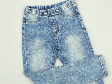 reserved denim jeans: Jeans, Little kids, 8 years, 128, condition - Very good