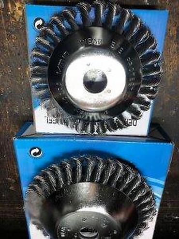 Rezne i brusne ploče: Derusting Weeding Wheel – čelična pletena žičana četka/ploča za — 11