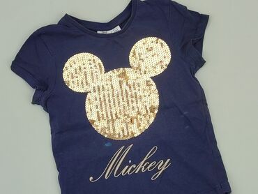 koszule hollister: T-shirt, Disney, 7 years, 116-122 cm, condition - Fair