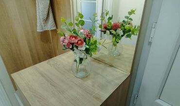 Süni güllər: RAZİNDƏ!!!!!! Gül dəsti vaza ilə bir yerdə. Pionlar və Evkalipt — 5