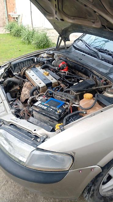 Opel: Opel Vectra sedan - Kuzov: 4 qapılı sedan, bej rəng - Mühərrik — 4