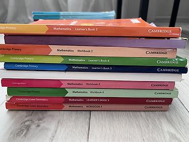 для школа: Набор учебников и рабочих тетрадей Cambridge/Oxford по математике — 1