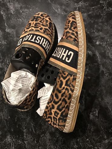 espadril ayaqqabi: Dior, Ölçü: 36, rəng - Qəhvəyi, Yeni — 5