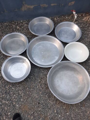 Tavalar: Tava, rəng - Gümüşü, Alüminium, SSRİ — 2