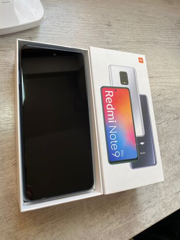 телефоны xiaomi redmi not 11: Xiaomi, Redmi Note 9 Pro, 128 ГБ, түсү - Көгүлтүр, 2 SIM