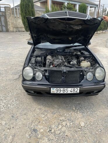 Mercedes-Benz: Mercedes-Benz E-Class (W210) sedan İdeal vezyetdedi maşın. Mator — 10