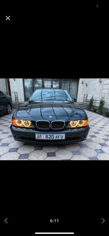 машинна: BMW 5 series: 2000 г., 3 л, Типтроник, Бензин, Седан