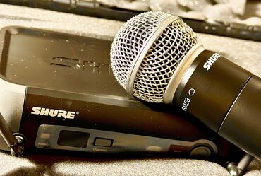 Digər auditexnika: Shure sm58 Shure pgx4 Teze vesiyyetde. Original senedli. Pasoortlu