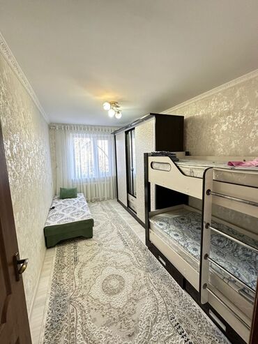 продажа квартир аламедин1: 3 комнаты, 58 м², 104 серия, 3 этаж, Косметический ремонт