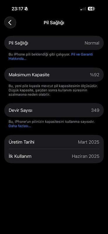 ip 16: IPhone 16 Pro, 256 GB, Qızılı, Face ID — 6