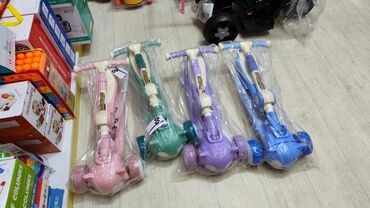 Детские самокаты: Детский самокат, Трёхколёсный, Новый — 6