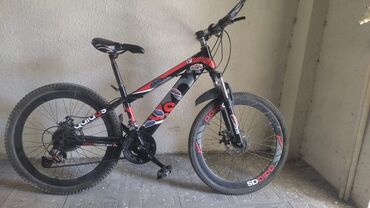 skorosnoy velosiped qiymetleri: İşlənmiş İki təkərli Uşaq velosipedi Adidas, 24", sürətlərin sayı: 20, Ünvandan götürmə