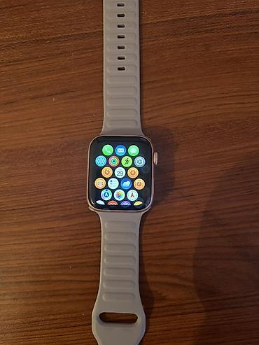 smart saat: İşlənmiş, Smart saat, Apple, Sensor ekran, rəng - Qızılı — 1