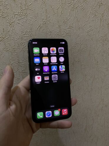 Apple iPhone: IPhone X, 64 GB, Qara, Face ID