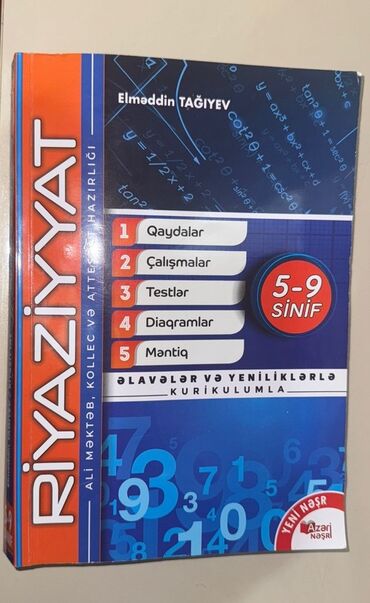 математика 5 класс намазов: Elməddin Tağıyev tərəfindən yazılmış bu riyaziyyat dərsliyi 5-9-cu