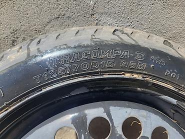 16 diski: Bridgestone ehtiyat (temporary) təkər və polad disk komplekti - — 3