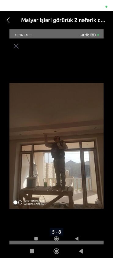 Malyar işləri: Aboy ustası malyar ustası şpoklyovka ustası paduqa ustası laminat -da lalafo.az — 11 Malyar işləri: Aboy ustası malyar ustası şpoklyovka ustası paduqa ustası laminat — 11