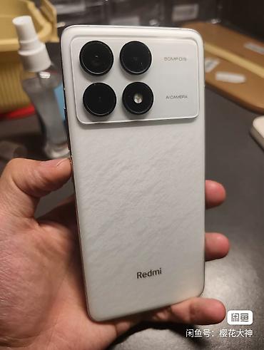 Poco F6 Pro, Б/у, 256 ГБ, цвет - Белый, 2 SIM