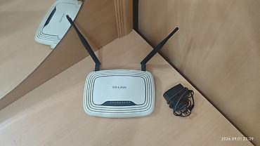 Настольные ПК и комплектующие: TP-Link TL-WR841ND Simsiz N Router - Sürət: 300 Mbps (2.4 GHz) - 2 — 2