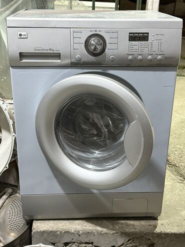 Paltaryuyan maşınlar: Paltaryuyan maşın LG, 6 kq, Avtomat, Qurutma var, Kredit yoxdur — 11