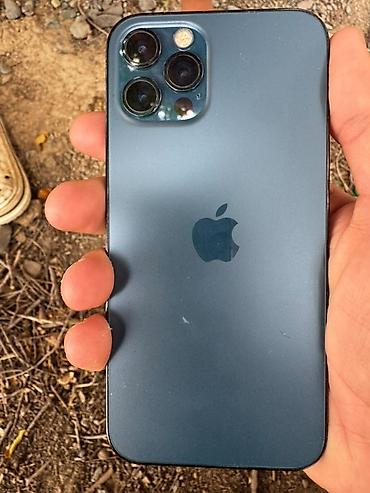 Apple iPhone: IPhone 12 Pro, Б/у, 128 ГБ, Pacific Blue, Чехол, 100 % — 1