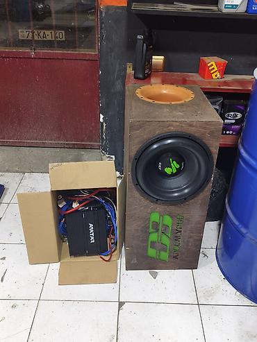 Avtoelektronika: Sabvufer+Avatar 1000.1 monoblok+pravotkası Avtomobil — 2