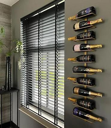 spric 200ml: LUX POLICE ZA VINO | Izrada nameštaja po meri Drvo&metal — 2
