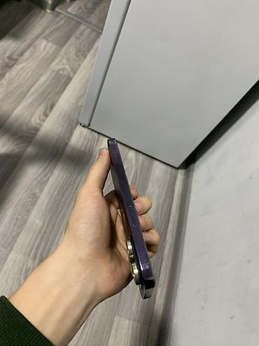 Apple iPhone: IPhone 14 Pro, Б/у, 128 ГБ, Deep Purple, 77 % — 9