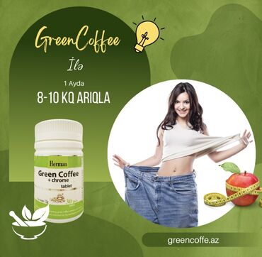 Gözəllik və sağlamlıq: Salam Green Coffee -nin üstünlükləri ✅Qutu-30 tabletdən ibarətdir