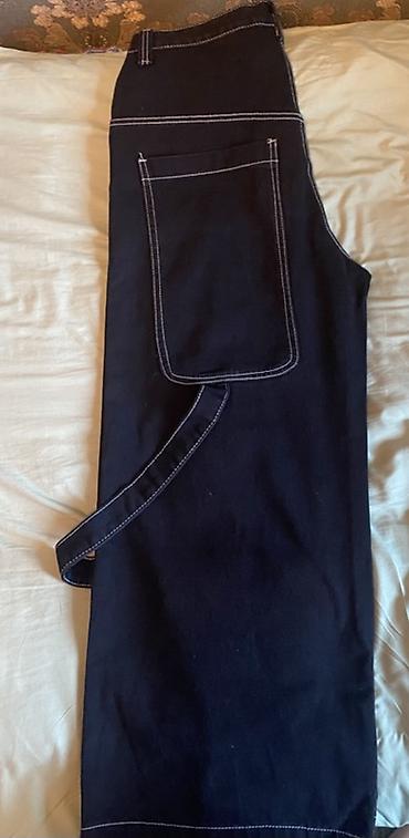 очки kappa: Nn glock baggy jeans - Цвет: чёрный, контрастная белая строчка по — 3