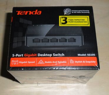mi wifi: HUB Switch Tenda SG105 5-port 10/100/1000M Gigabit Хаб, свич