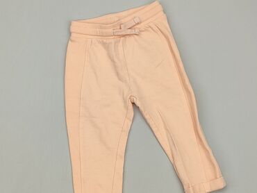 klapki champion rozowe: Spodnie dresowe, So cute, 9-12 m, stan - Dobry