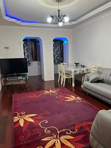 Uzunmüddətli kirayə mənzillər: 1 otaqlı mənzil – tam mebel və texnika ilə - Geniş işıqlı zal: L — 2