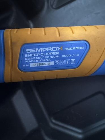 скан уйлар: Электрическая машинка для стрижки овец SEMPROX SSC6002 — 5