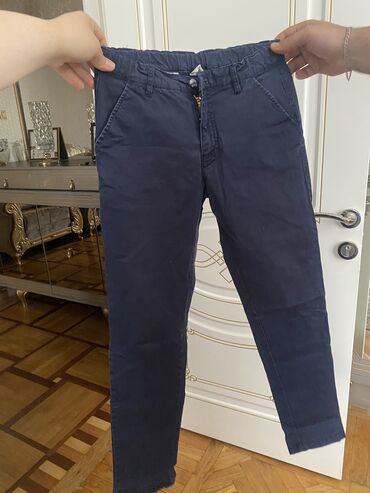 jeans salvar: 152sm -4azn oglan ushagi ucub cins