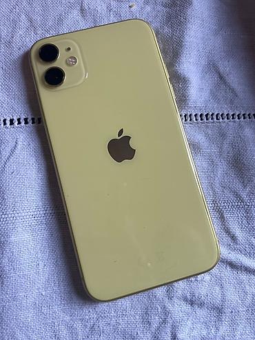 фальшивые айфоны: IPhone 11, Б/у, 64 ГБ, Желтый, 79 % — 1