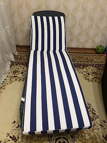 göyçay mebel: Bağ-balkon üçün uzanma çarpayısı (şezlong) və çıxarılan döşək dəsti — 1