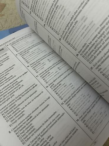 Testlər: Məhsul: “Azərbaycan dili – 2025 Test Toplusu” (Dövlət İmtahan Mərkəzi — 4