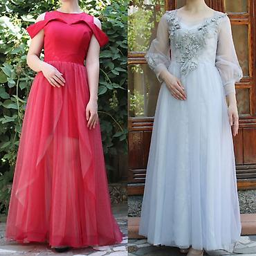 Вечерние платья: Вечернее платье, А-силуэт, Длинная модель, Без рукавов, Стандарт — 11