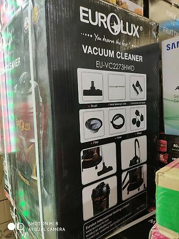 Məişət texnikası: Tozsoran EurOlux turbo guc 2800 watt 25/litr tutumlu model. Moyka — 3