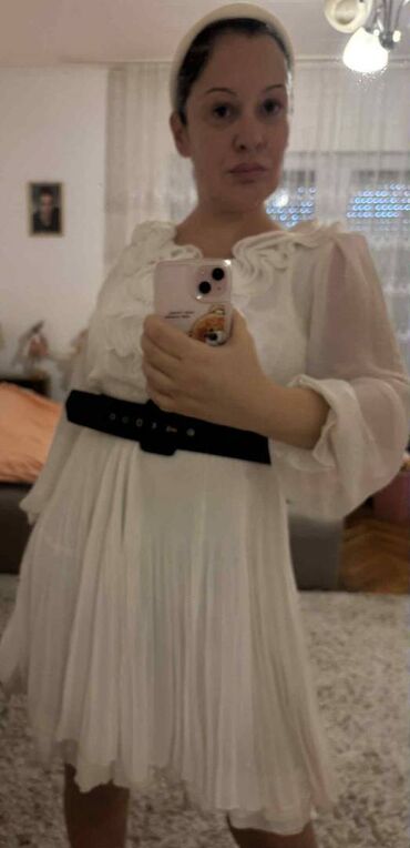 Haljine: XL, bоја - Bela, Koktel, klub, Dugih rukava na lalafo.rs — 2 Haljine: XL, bоја - Bela, Koktel, klub, Dugih rukava — 2